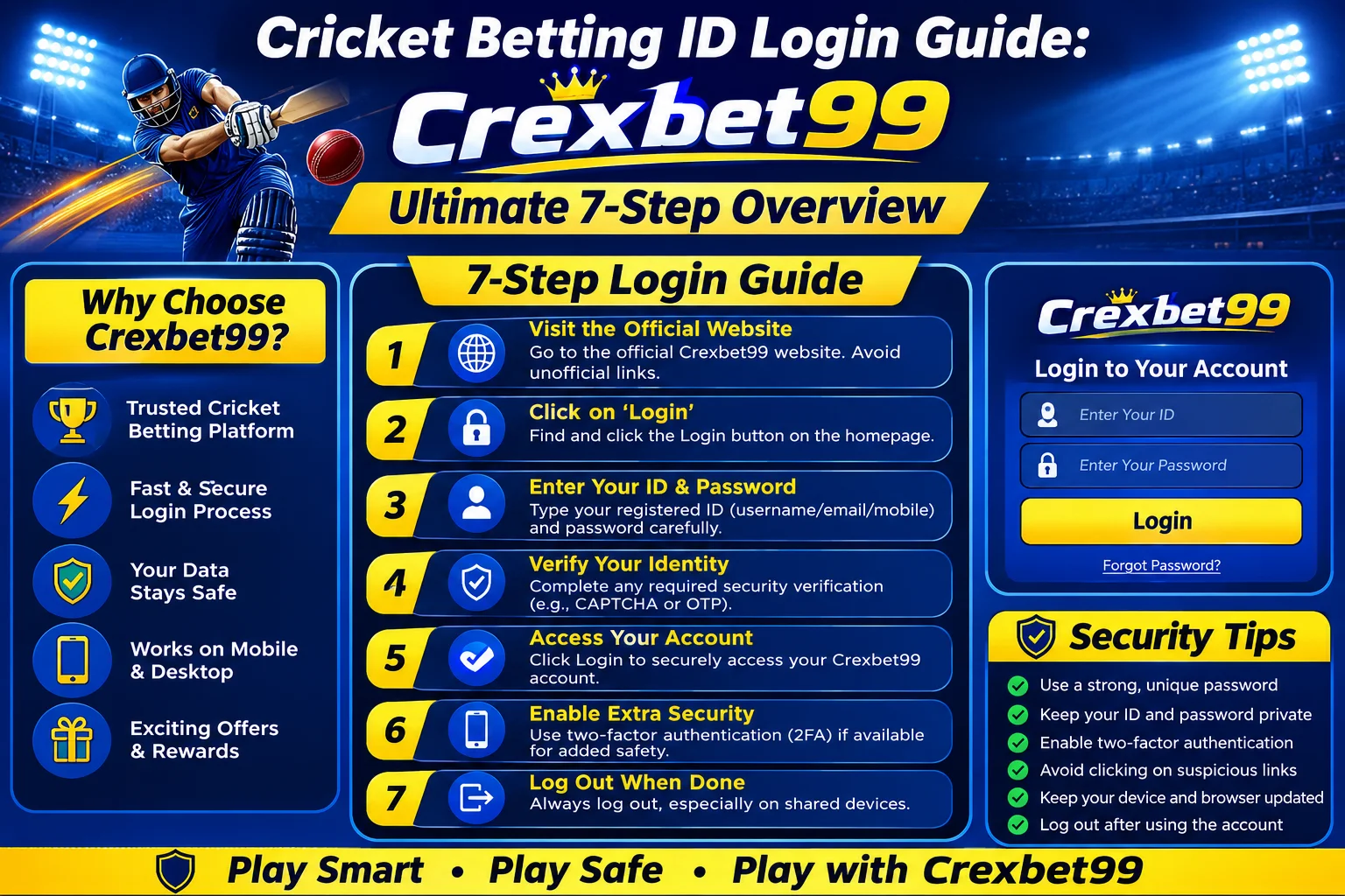 Cricket Betting ID Login Guide